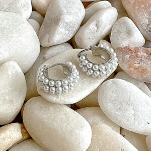 Brincos Elegance Pearls
